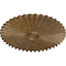 Ekena Millwork Shakuras Ceiling Medallion (For Canopies up to 5 3/4"), Hand-Painted Rubbed Bronze, 33 7/8"OD x 2"P CM34SHRZS - alternate 3